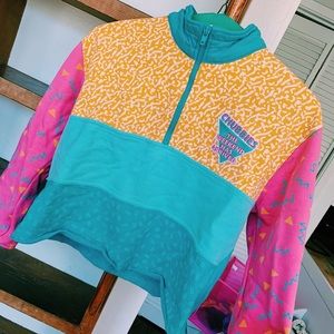 Retro pullover sweatshirt